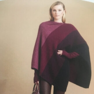 Ombré poncho