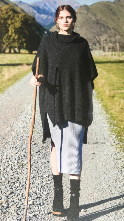 Step hem poncho