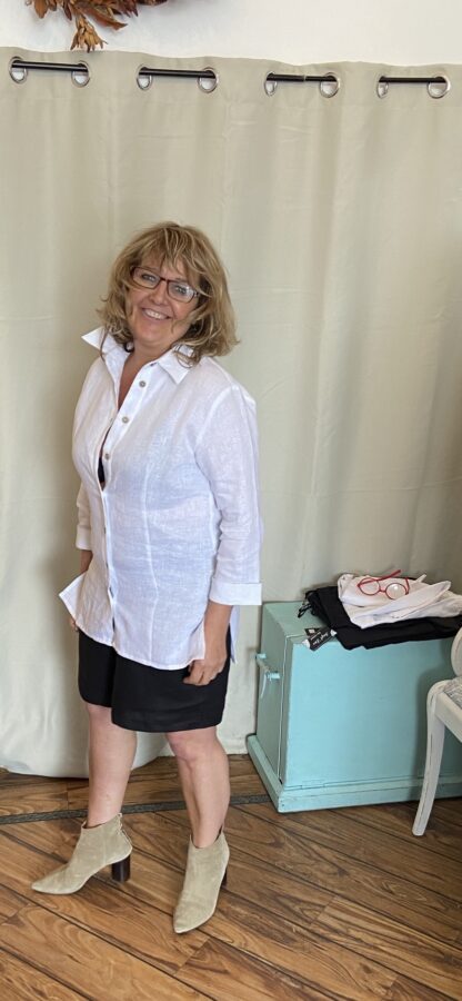 Shabby chic own design fitted shirt - Image 3