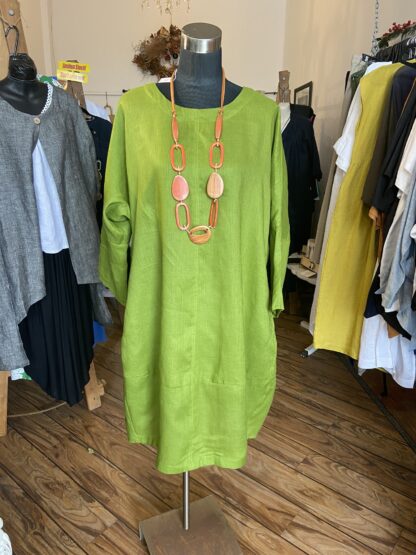 3 way Linen dress  NZ design coming in March sold out
