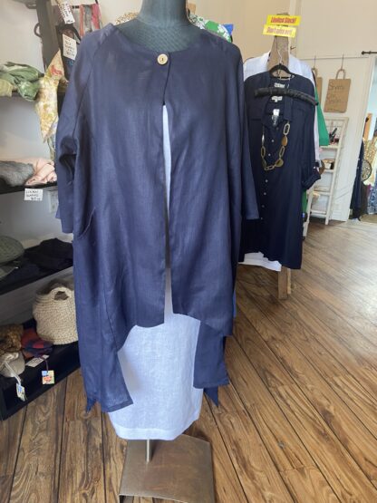 Linen Coat local designer sold out more styles in March - Image 4