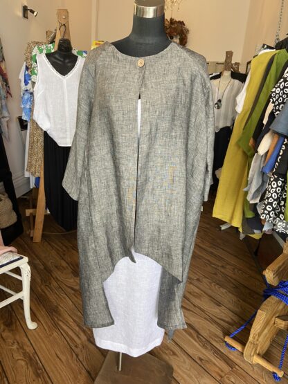 Linen Coat local designer sold out more styles in March - Image 2