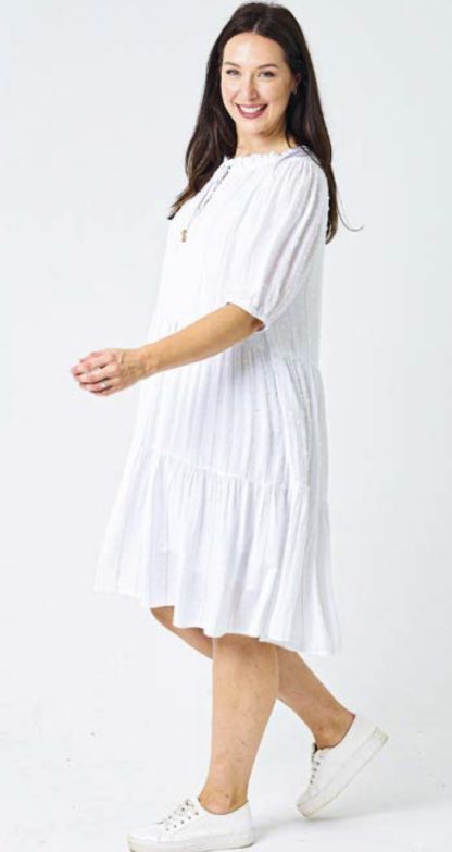 Fresh just below the knee shirt dress - Image 3