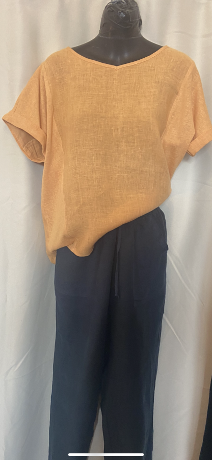 Linen jogger pants Sale Sale - Image 4